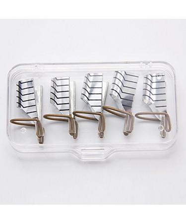 Reusable Nail Stencils Templates Manicure DIY - Silver