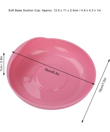 Spillproof Scoop Plate with Suction Cup Base - High Low Adaptive Bowl for Elderly and Disabled - Buy Online on GoSupps.com