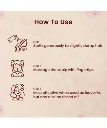 Blue Nectar Hair Growth Serum with Rosemary Oil - Ayurvedic 100ml Tonic Spray for Hair Growth | 8 Herb Blend - Buy Online on GoSupps.com