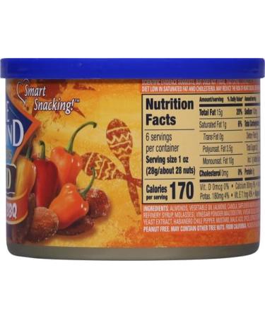 Blue Diamond Almonds Bold Habanero BBQ 170 Gram Can - Buy Online on GoSupps.com