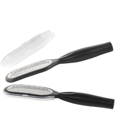 Healeved 2pi ces Exfoliateur De Acier Inoxydable Avec Couvercle liminateur De Peaux Mortes Et Callosit s Pour Hommes Et Femmes 1 unit (Lot de 1) - Buy Online on GoSupps.com