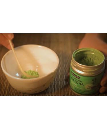 Wilderness Poets Organic Ceremonial Matcha - Premium 1 oz (22g) | High Antioxidants & Authentic Flavor - Buy Online on GoSupps.com
