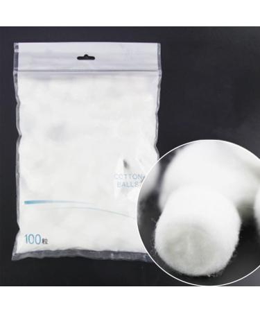 300pcs Cotton Balls Large Size Cotton Balls Absorbent Makeup Pure Cotton Supplies for Salon Home - Buy Online on GoSupps.com