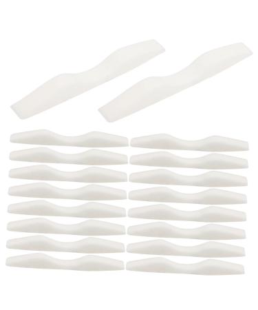 Besportble 1 sponge stripes of the nose back nose sponge nose brick pads from sponge anti -fitting for glasses glasses anti -fitting nose bridge for masks nasal wire white adaptation line face white 10x1cm