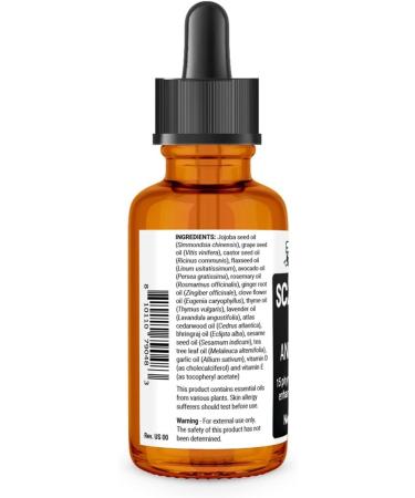 Dr. Berg's All-in-One Hair Growth Serum with Jojoba & Castor Oil - 2 fl oz - Buy Online on GoSupps.com