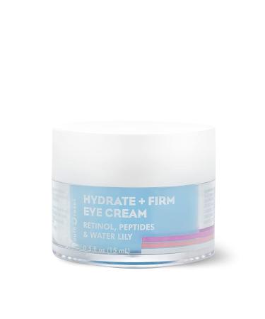 Hydrate + Firm Eye Cream with Retinol, Peptides & Water Lily 0.5 fl oz - Buy Online on GoSupps.com