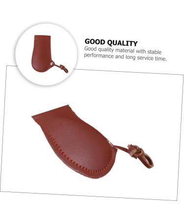 Zerodeko 1pc Frying Pan Handle Cover Oven Glove Oven Mittens Rubber Pot Handle Camping Cookware Hot Pot Grip Camping Griddle Hot Handle Oven Mitts Skillet Handle Covers Wok Leather Sleeve - Buy Online on GoSupps.com