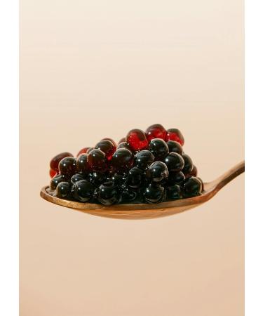 KoRo - Balsamic vinegar beads 6 x 200 g - Small soft beads with a liquid heart of Aceto Balsamico di Modena IGP - In an advantageous jar of 200 g - Vegan - For garnishing savory dishes - Buy Online on GoSupps.com