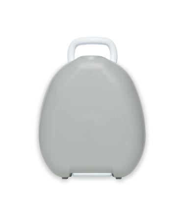My Carry Potty - Grey Travel Potty, Award-Winning Portable Toddler Toilet Seat for Kids to Take Everywhere