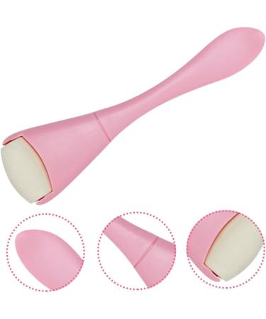 BELLIFFY Oil Removal Roller Oil-absorbing Facial Roller Skin Rolling Volcano Stone Oil Control Facial Volcanic Face Oil Absorbing Stick 10.30X2.70X1.50CM Pink - Buy Online on GoSupps.com