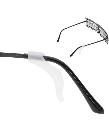 Healeved Anti-Slip Silicone Glasses Ear Pads - 20 Pairs for Secure Sunglasses - White 5.6x0.6cm - Buy Online on GoSupps.com