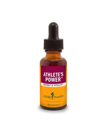 Herb Pharm Athlete's Power Liquid Herbal Formula for Energy and Vitality - 1 Ounce (FSTEROL01) 1 Fl Oz (Pack of 1)