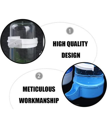Pet Bird Cage Food Feeder Bird Water Bottle Parrot Automatic Water Feeder Water Drinker Food Feeder Waterer Clip Feeder Cage Accessories for Parrot Budgie Lovebirds Cockatiel Parakeet Cockatoo - Buy Online on GoSupps.com