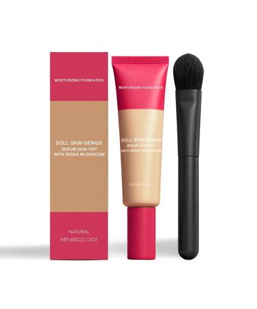 Correcteur claircissant Teinte Naturelle Augmente L' clat de la Peau Couvre Les Imperfections Finition Lisse Application Facile Couverture Modulable(2pcs)