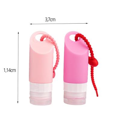 4-Piece BPA-Free Travel Shampoo Bottles Set | Silicone Outlet-Safe 58ml Bottle Kit for Creams & Rinses - Buy Online on GoSupps.com