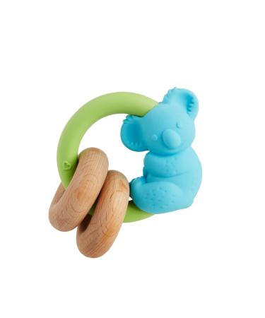 Munchkin Wildlove Koala Natural Wooden Teething Toy 12555 Koala Teething Ring