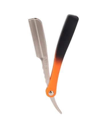 Hair cutting blade stand hairdresser grass knife for men zinclegation 2 colors straight edge manual trimmer (not included in the scope of delivery) (silver)