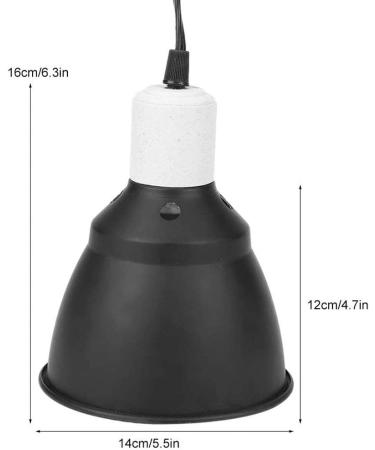 POFET E27 Reptile UVA/UVB Heat Lamp Bulb Holder - 300W Heater for Turtles & Chickens - Ideal for Hatching - Buy Online on GoSupps.com