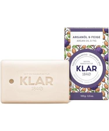Clear soaps Klar Seifen Solid shampoo argan & fig 100 g individually packed - Buy Online on GoSupps.com