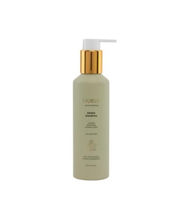 Nuele Clean Essentials Renew Shampoo | Cleanse Moisturize Natural Scent | For All Hair Types | 100% Plant-Based & Natural Ingredients | 5 Fl Oz