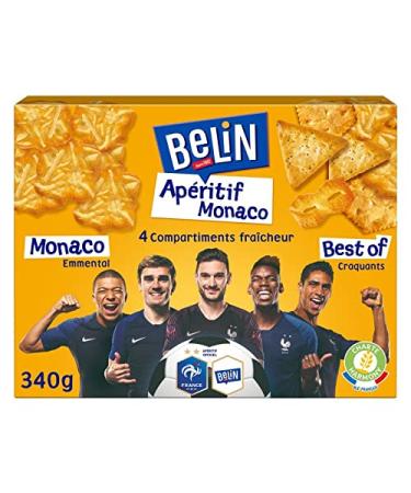 Belin Crackers Monaco 340G Assorted Crackers - Pack of 3