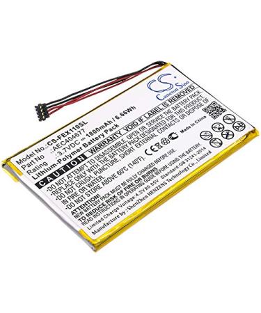 Replacement Battery for Fiio FX1221 X1 ii AEC404677 (1800mAh)