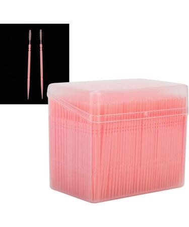 Verdant Touch Oral Care Toothpicks - Double Head Dental Floss Picks 1100 Pieces Box Pink Tooth Cleaning Tools - Buy Online on GoSupps.com