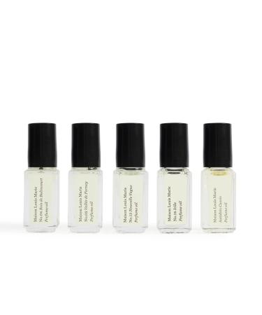 Maison Louis Marie - Natural Roll-On Perfume Oil 5-Piece Discovery Set | Luxury Clean Beauty + Non-Toxic Fragrance