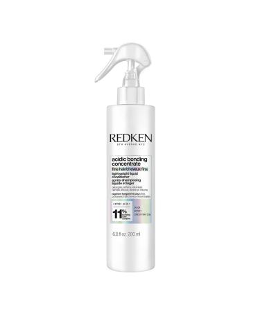 REDKEN Light & Repairing Concentrated Conditioner For Fine Hair Immediate Hair Transformation Citric Acid Acidic Bonding Concentrate 200 ml