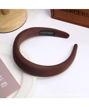 Soft Wide Headbands for Women - No Slip Fashion Hair Accessories in Black, Brown, and Khaki - Buy Online on GoSupps.com