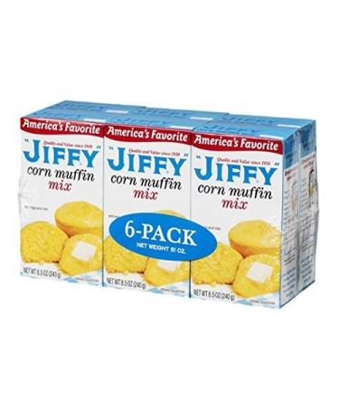 Jiffy Corn Muffin Mix - 6 ct by Jiffy
