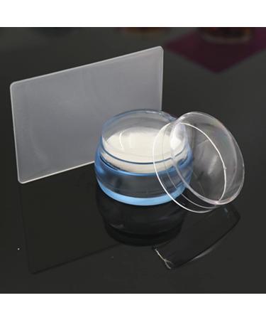 Bodhi2000 Nail Art Stamp Set Wiping-Resistant Silicone Nail Stamp for DIY Nail Decoration Transparent/Red Manicure Tool for Stunning Nail Designs - Buy Online on GoSupps.com