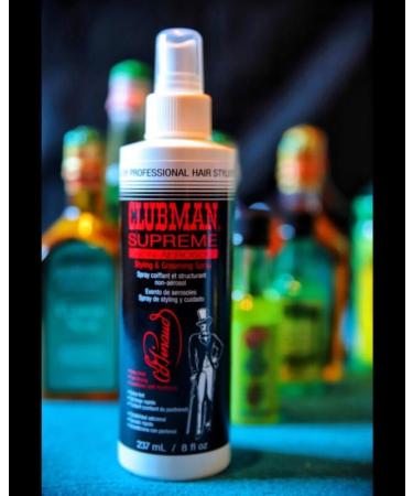 Clubman Supreme Non-Aerosol Styling & Grooming Spray 8 oz (Pack of 4) Classic 8 Fl Oz (Pack of 4) - Buy Online on GoSupps.com