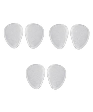 NOLITOY 15 Pairs of Foot Pads Metatarsal Support High Heel Insoles Clear Pumps High Heel Shoe Pad Heated Hair Rollers Forefoot Pads Skid Resistance Neuroma Pads Half Shoe Pads Damping