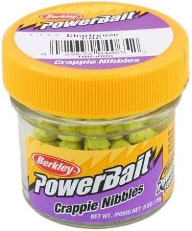 Chartreuse Berkley Powerbait Crappie Nibbles - Powerful Attractant for Crappie Fishing - Buy Online on GoSupps.com