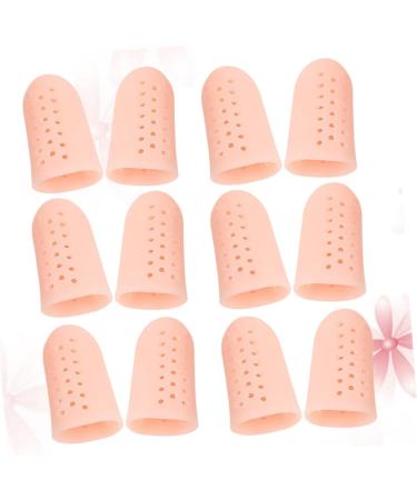Healifty 6 Pairs Protective Toe Cap Cushion Tubes - Skin Color - 4.5X2.1 cm - Buy Online on GoSupps.com