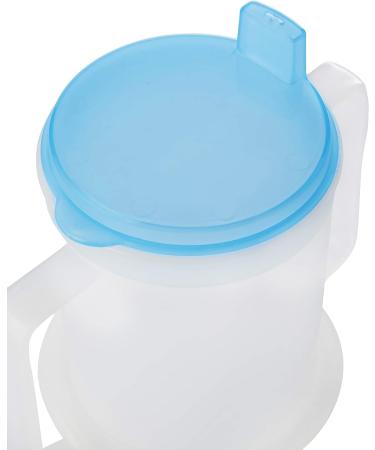 Life Healthcare Adult Drinking Cup - 300ml Non Spill & Non-BPA Plastic Cup for Elderly - Dishwasher Safe, Two Handled & Easy Grip Cup for Adults with Disabilities - Buy Online on GoSupps.com
