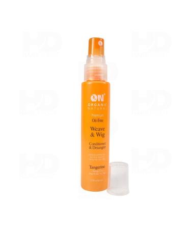 ON Organic Natural Premium Oil-Free Weave & Wig Conditioner & Detangler Tangerine 2.0 fl oz