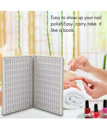 216 Colours Nail Tips Display Book DIY Nail Art Shows Colour Map Chart Painting Display Board White Weii. - Buy Online on GoSupps.com