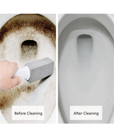 DISIWENE Pumice Cleaning Stone with Handle - Effective Toilet Bowl Cleaner & Hard Water Ring Remover for Bath Pool Kitchen & Household Cleaning (8 Pack - Buy Online on GoSupps.com