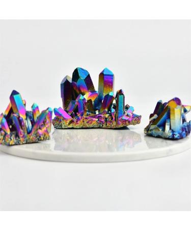 Home Decor Natural Quartz Rainbow Titanium Cluster Crystals Stone for Specimen Decor Gift Gifts Natural Crystal (Size : 50g) Crystal Cluster (Size : 15g) - Buy Online on GoSupps.com