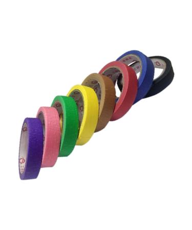 Healeved 18 Pcs Strong Sticky Wrinkle Paper Container for Gardening Tools Colored Tape Japanese License Plate Masking Tape Colored Copper Caps Petal Lampshade Spray Paint Child Hand Torn - Buy Online on GoSupps.com
