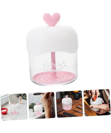 minkissy 3pi ces Mousseur Shampoing Et Gel Douche Forme De C ur Transparent Lot Pour Nettoyage Visage Et Bain Produisant Mousse Instantan e Et Dense - Buy Online on GoSupps.com