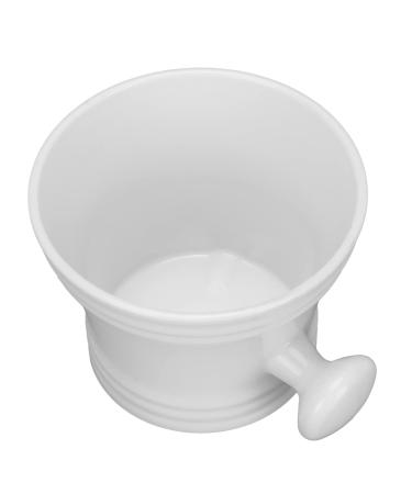 Luxury Plastic Shaving Soap Bowl for Men - Travel-Friendly Shaving Mug for Ultimate Grooming - Buy Online on GoSupps.com