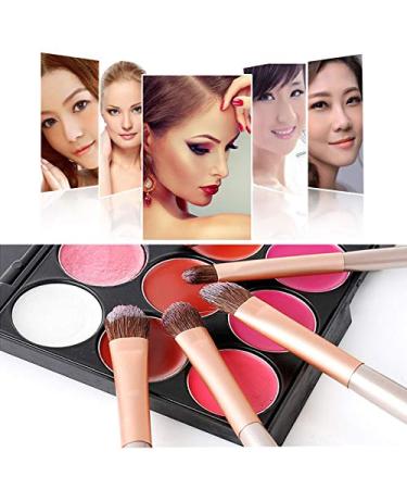 Hepaz 24pcs Professional Makeup Brush Set with Egg Cleaner & Roll-Up PU Leather Bag - Perfect for Flawless Application & Travel - Buy Online on GoSupps.com
