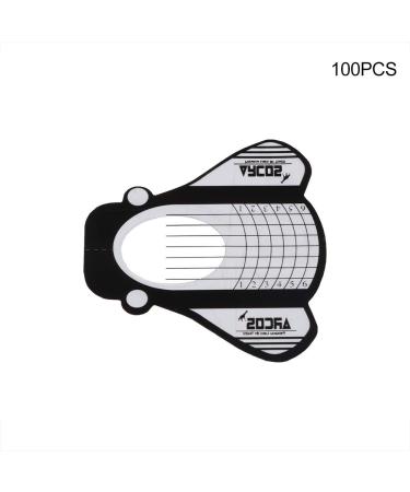 100pcs DIY Nail Art Extension Tips | UV Gel Sticker & Manicure Tools | International Shipping Available - Buy Online on GoSupps.com