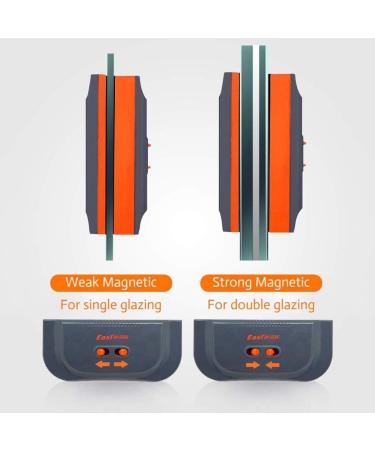 Glass Double-Sided Wipe Magnetic Window Cleaner for Double Glazing Window Thickness Glider Washing Glass Cleaning Brush - Buy Online on GoSupps.com