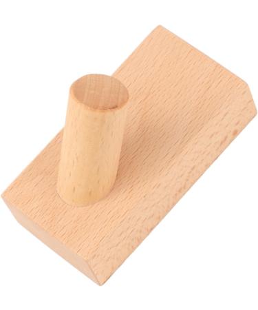 Alipis 3pcs Towel Hooks Adhensive Clothes Hook Wooden Hat Rack Porch Hanger Wall Hanging Adhesive Organizer 8X4 cmx3pcs As Shownx3pcs - Buy Online on GoSupps.com