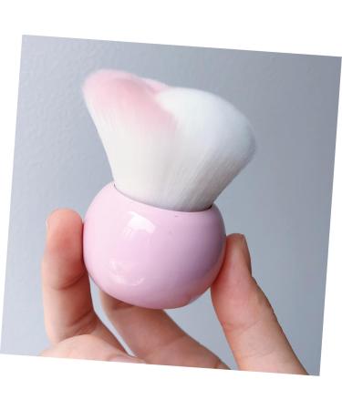 FRCOLOR 2pcs Professional Makeup Brushes - Travel Nail & Cosmetic Tools in Pink | Foundation & Powder Brushes - Buy Online on GoSupps.com