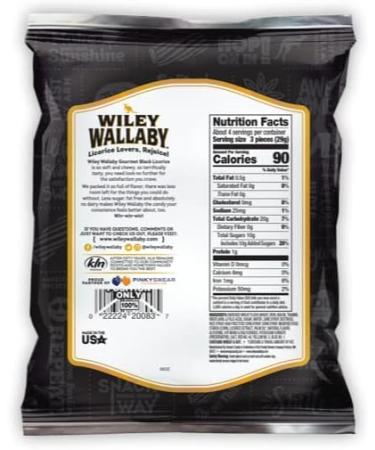 Classic Black Licorice 12/184G Packs - Buy Online on GoSupps.com